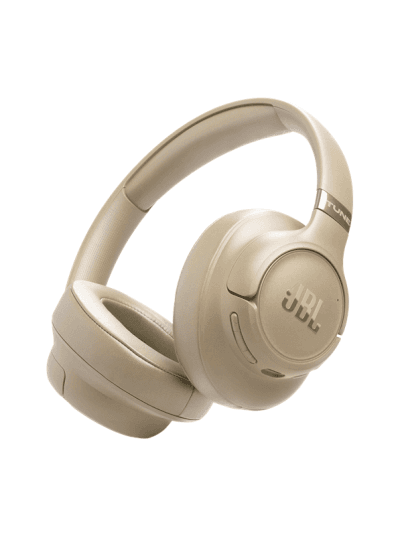 JBL Tune 780NC Wireless Over ear Noise Cancelling Headphones Beige